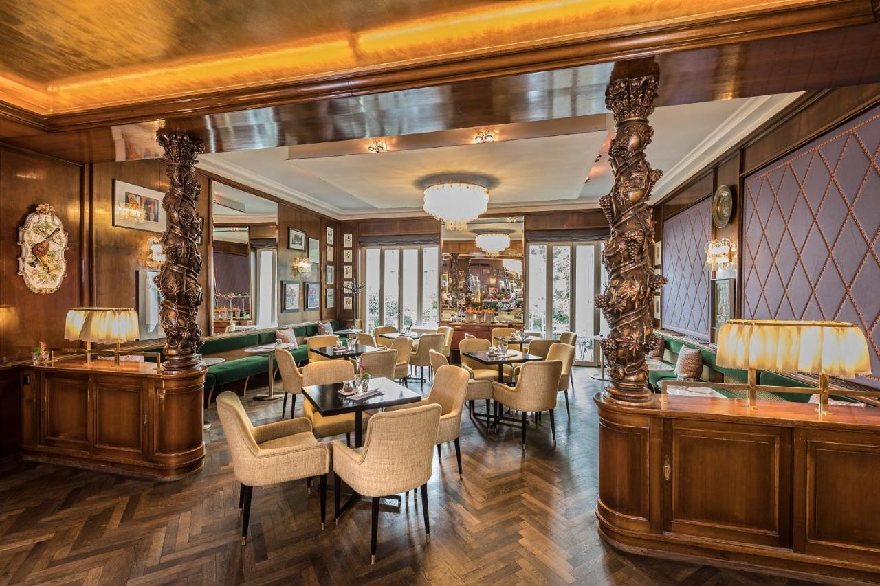 Hotel-Restaurant Erbprinz Ettlingen Exteriér fotografie The interior of the restaurant